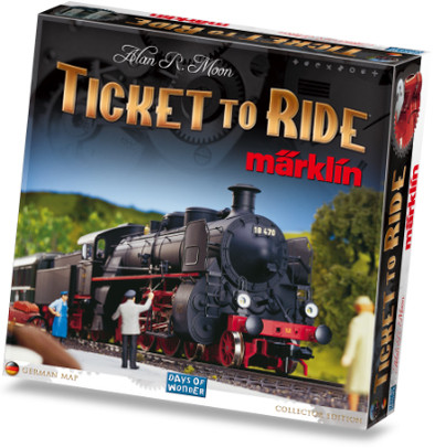 Ticket To Ride Märklin is nooit meer leverbaar