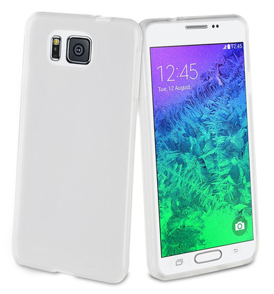 Muvit Minigel Case Samsung Galaxy Alpha Transparant is nooit meer leverbaar