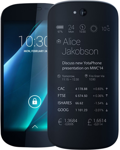 YotaPhone 2 is nooit meer leverbaar
