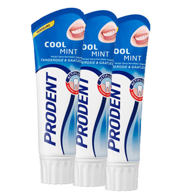 PRODENT Tandpasta Coolmint is nooit meer leverbaar