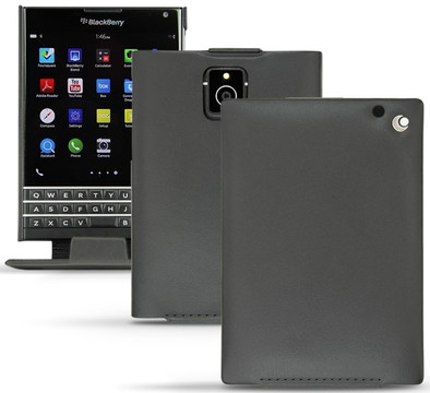 Noreve Tradition Leather Case BlackBerry Passport Zwart is nooit meer leverbaar