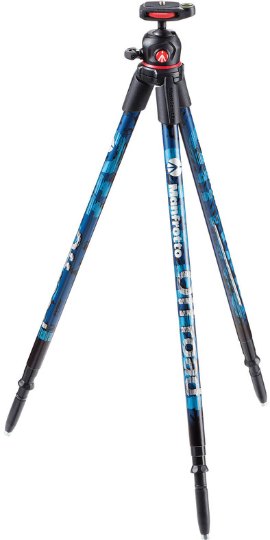 Manfrotto Off Road Tripod Blauw is nooit meer leverbaar
