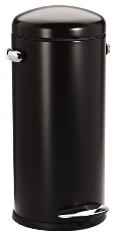 Le produit Simplehuman Retro Stepcan 30 Litres Noir ne sera plus jamais disponible