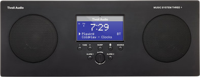 Tivoli Audio Music System Three+ Zwart is nooit meer leverbaar