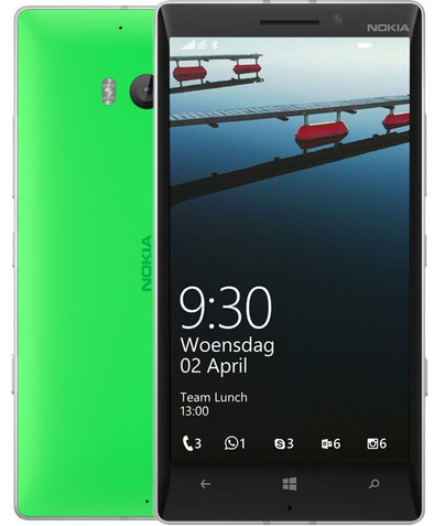 Nokia Lumia 930 Groen is nooit meer leverbaar