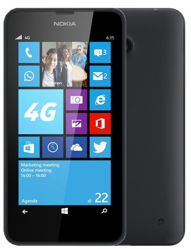 Nokia Lumia 635 Zwart (2015) is nooit meer leverbaar