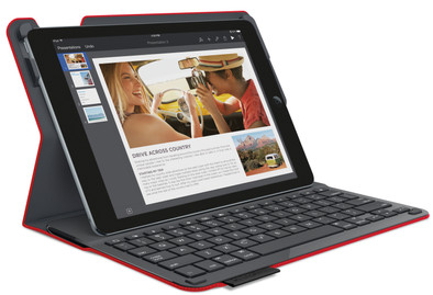 Logitech Type+ Apple iPad Air 2 Qwerty Rood is nooit meer leverbaar