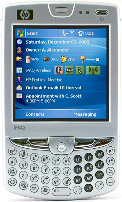 HP iPAQ hw6915 Mobile Messenger UK is nooit meer leverbaar