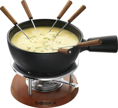 Boska Fondueset Nero 1 L is nooit meer leverbaar