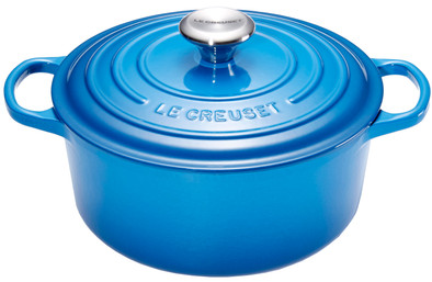Le produit Le Creuset Cocotte Ronde 22 cm Bleu Marseille ne sera plus jamais disponible