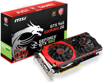 MSI GTX 960 GAMING 2GB GDDR5 is nooit meer leverbaar