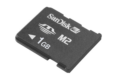 Sandisk Memorystick Micro 1 GB is nooit meer leverbaar