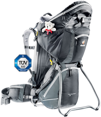 Deuter Kid Comfort III Black/Granite is nooit meer leverbaar