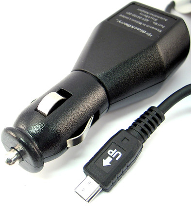Blackberry Autolader MiniUSB is nooit meer leverbaar