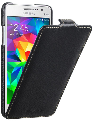 Melkco Leather Case Jacka Type Samsung Grand Prime is nooit meer leverbaar