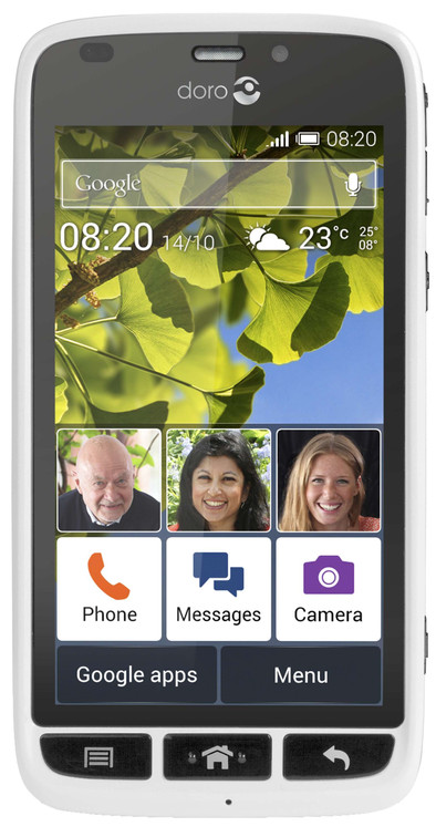 Doro Liberto 820 senioren telefoon wit is nooit meer leverbaar