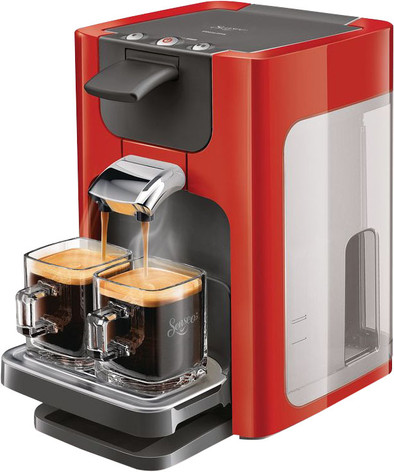 Philips Senseo Quadrante HD7863/80 Rood is nooit meer leverbaar