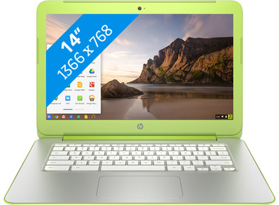 HP Chromebook 14-x004nd Groen is nooit meer leverbaar