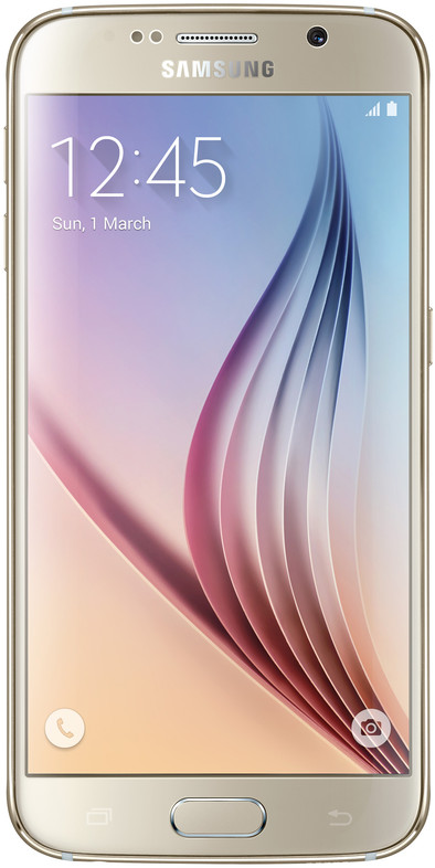 Samsung Galaxy S6 64 GB Goud is nooit meer leverbaar