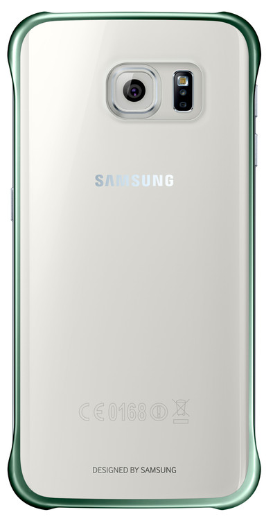 Samsung Galaxy S6 edge Clear Cover Groen is nooit meer leverbaar