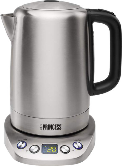 Princess Digital Kettle Stainless Steel Deluxe is nooit meer leverbaar