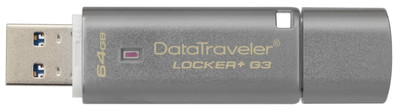 Kingston DataTraveler Locker+ G3 64GB is nooit meer leverbaar