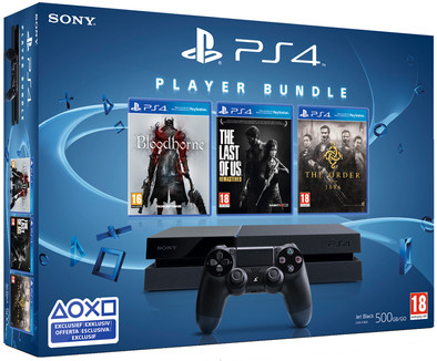 Sony PlayStation 4 500 GB + 3 Games is nooit meer leverbaar