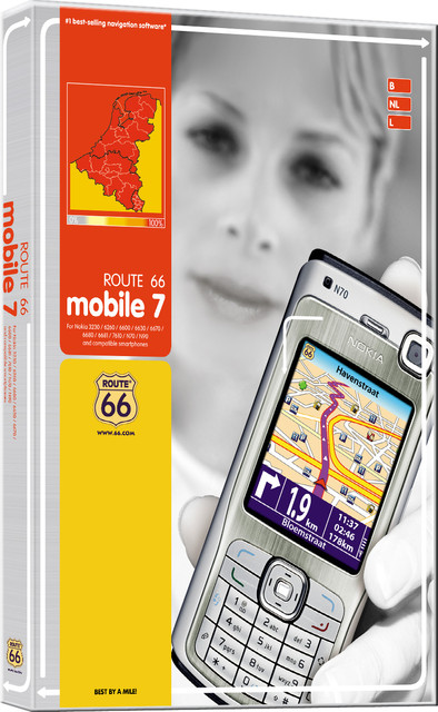 Route 66 Mobile 7 Symbian S60 Europa Software is nooit meer leverbaar