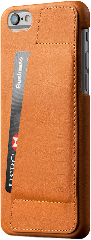 Mujjo Leather Wallet Case 80° Apple iPhone 6/6s Bruin is nooit meer leverbaar