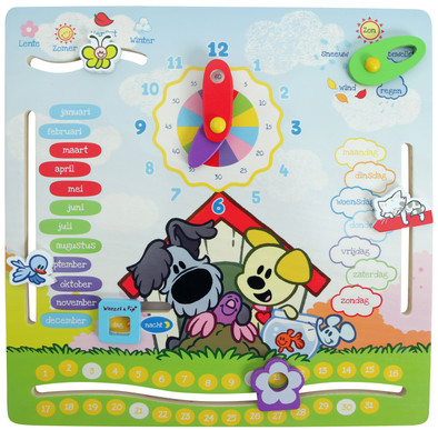 Woezel &amp; Pip Houten Kalender is nooit meer leverbaar