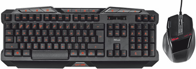 Trust GXT 280 (Qwerty) incl. GXT 25 Muis is nooit meer leverbaar