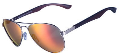 Sinner Santos Gold Metal/PC Red Revo Lens is nooit meer leverbaar