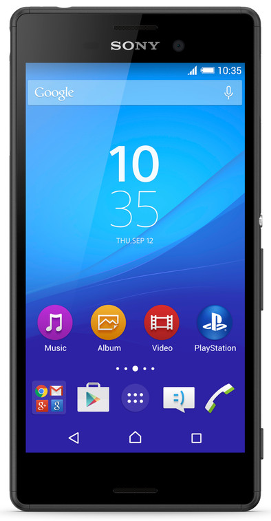 Sony Xperia M4 Aqua Zwart is nooit meer leverbaar