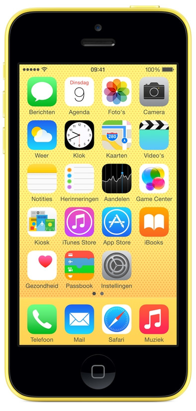 Apple iPhone 5C 8GB Geel is nooit meer leverbaar