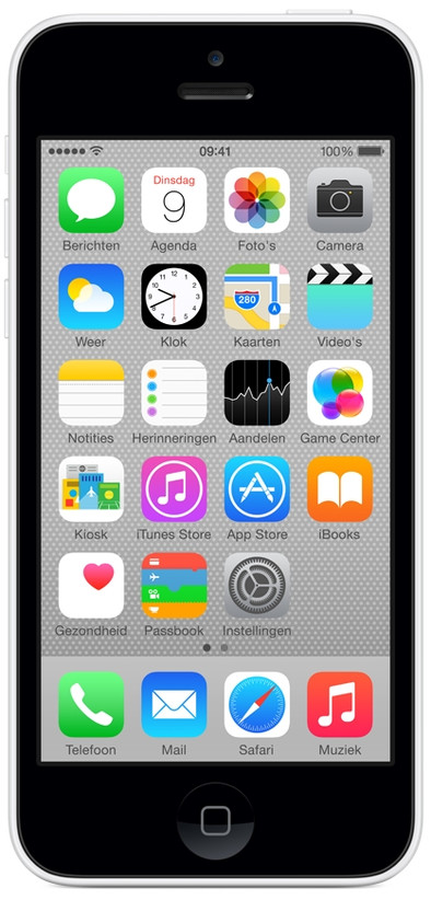 Apple iPhone 5C 8 GB Wit is nooit meer leverbaar