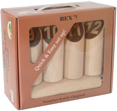 Bex Nummer Kubb Original is nooit meer leverbaar