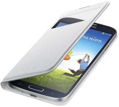 Samsung Galaxy S4 S View Cover Wit is nooit meer leverbaar