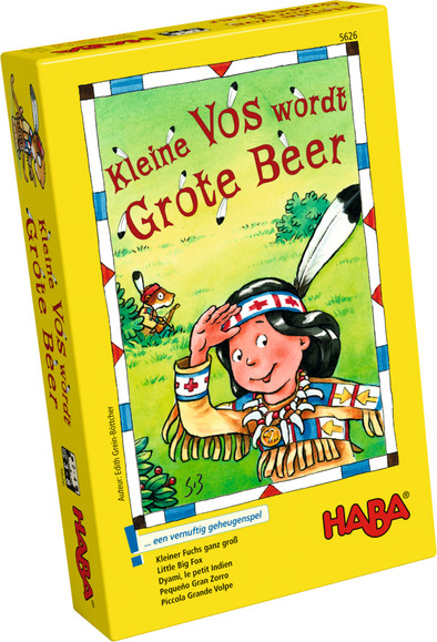 Haba Kleine Vos Wordt Grote Beer is nooit meer leverbaar