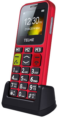 Emporia Telme C150 senioren telefoon rood is nooit meer leverbaar
