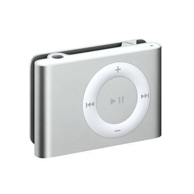 Apple iPod Shuffle 2 GB Silver is nooit meer leverbaar