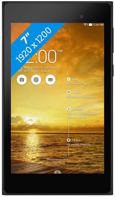 Asus MeMo Pad 7 ME572 Zwart is nooit meer leverbaar