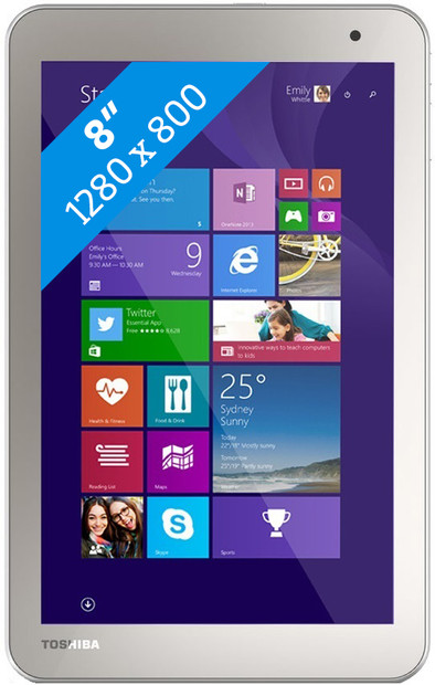 Toshiba Encore 2 WT8-B-102 is nooit meer leverbaar