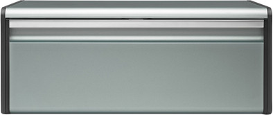 Brabantia Broodtrommel Klepdeksel Metallic Mint is nooit meer leverbaar