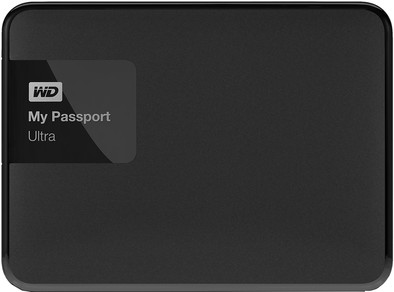 WD My Passport Ultra 500 GB Zwart is nooit meer leverbaar
