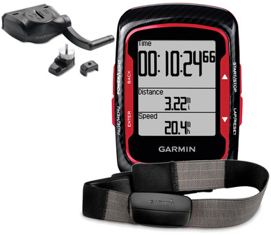 Garmin Edge 500 Bundel Rood/Zwart is nooit meer leverbaar