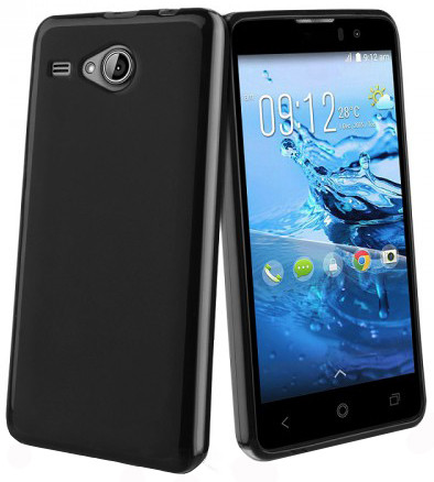 Muvit Minigel Case Acer Liquid Z520 Zwart is nooit meer leverbaar