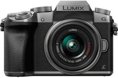 Panasonic Lumix DMC-G7 + 14-42mm HD II zilver is nooit meer leverbaar