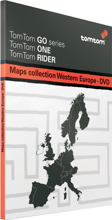 TomTom Maps Of Western Europe on DVD (TomTom Go 510) is nooit meer leverbaar