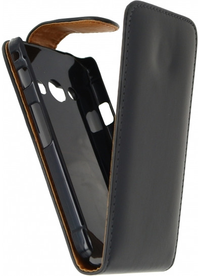 Xccess Leather Flip Case Samsung Galaxy Xcover 3 Zwart is nooit meer leverbaar