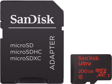 Le produit SanDisk Micro SDXC Ultra 200 Go + Adaptateur SD ne sera plus jamais disponible